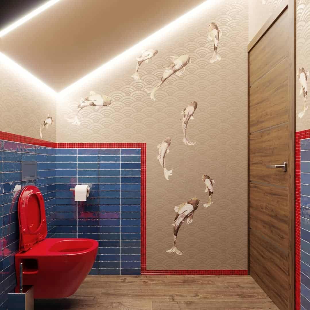 Japanese style bathroom