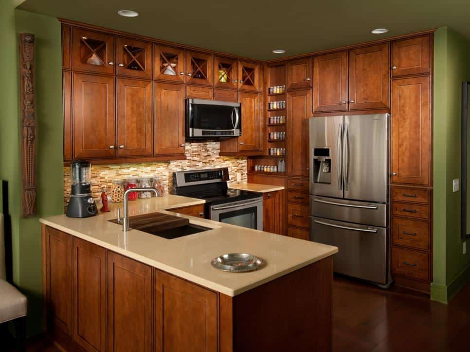 Small kitchen ideas design  and technical features