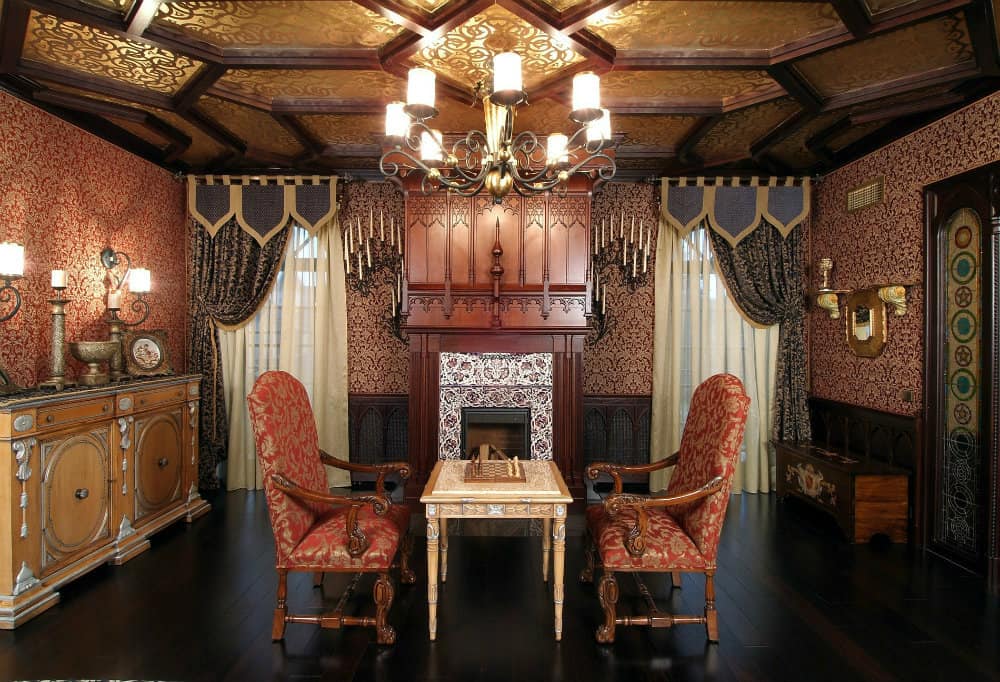 Interior design trends 2017: Gothic living room