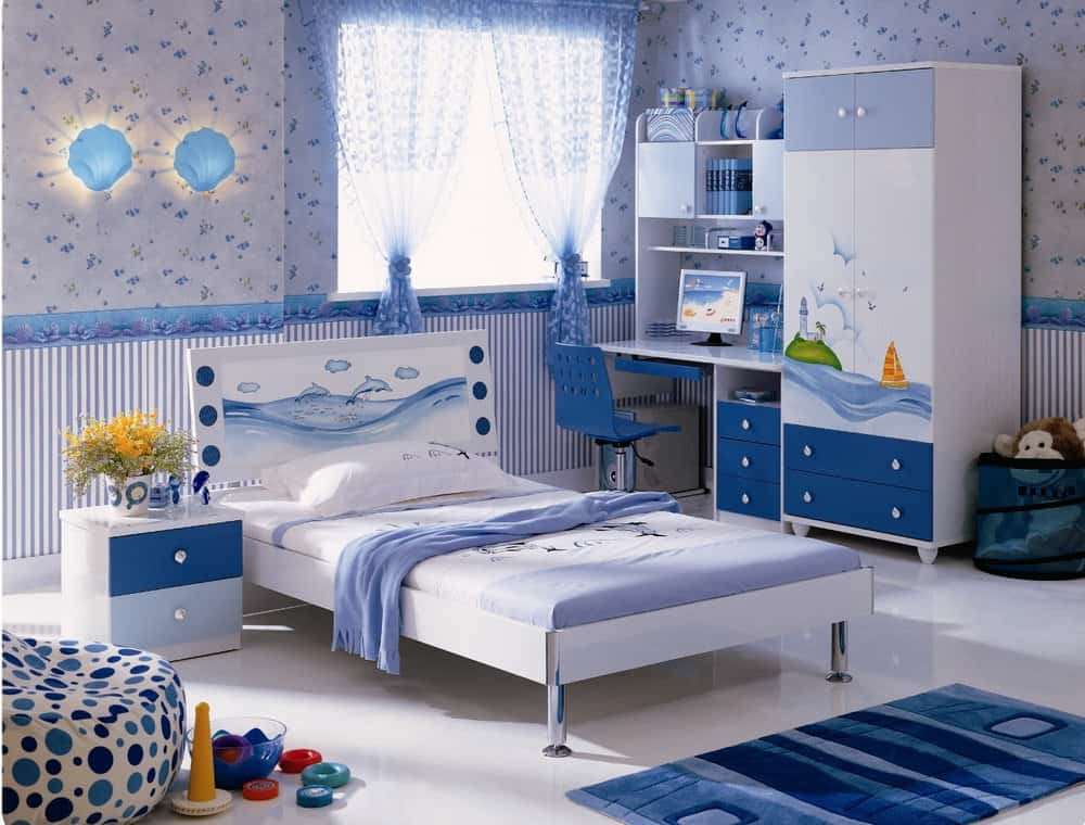 Home decor  trends 2019 Nautical kids room 