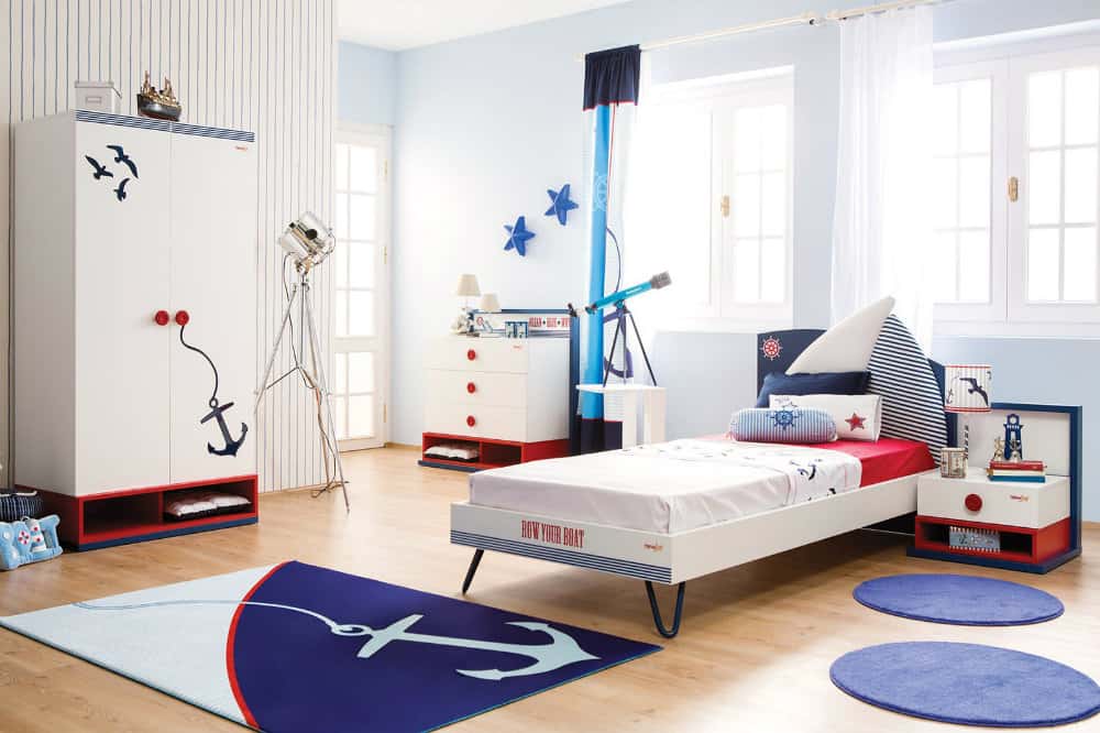  Home decor  trends 2019 Nautical kids  room 