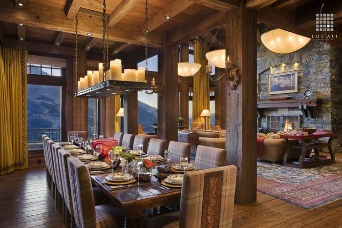 Dining room ideas: Rustic dining room