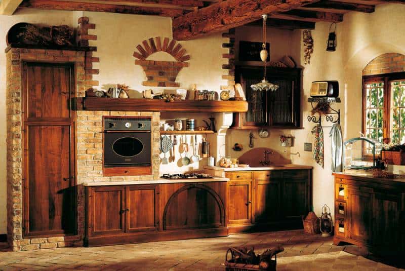 Rustic-kitchen-decor- kitchen-decorating-ideas- modern-kitchen-design- interior-design-trends-2017- decorating-trends-2017