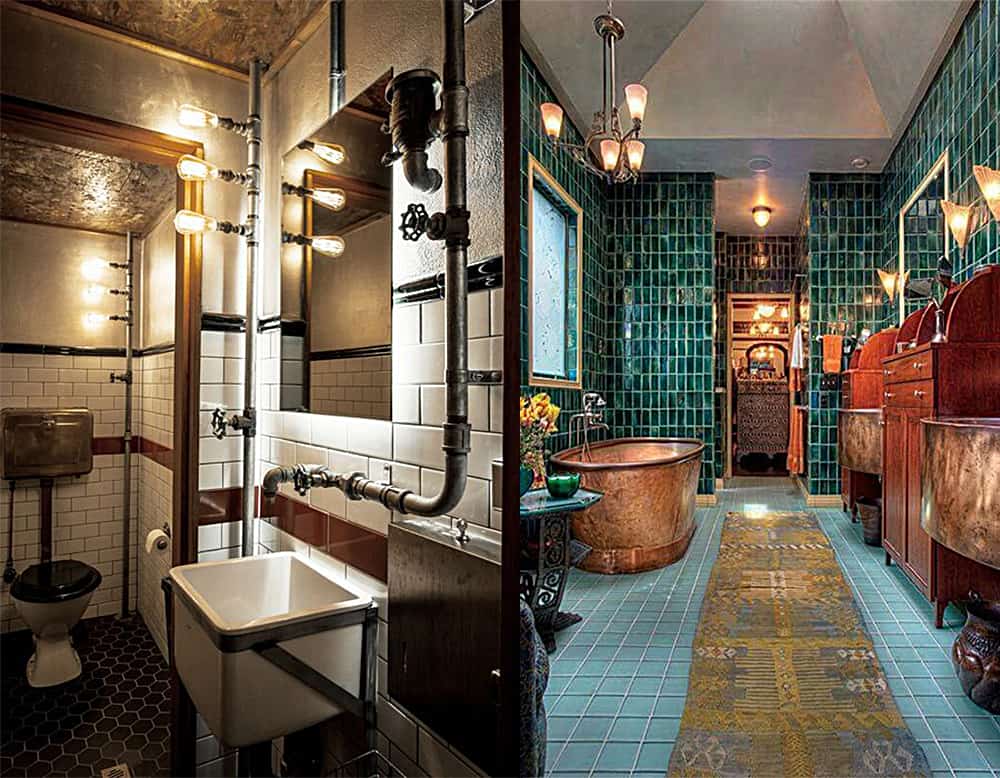  Bathroom  designs 2019  Steampunk bathroom  decor  ideas 