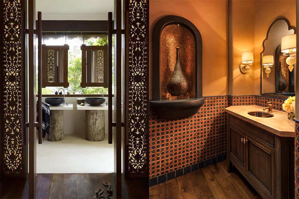 Moroccan bathroom  2019  bathroom  trends from East