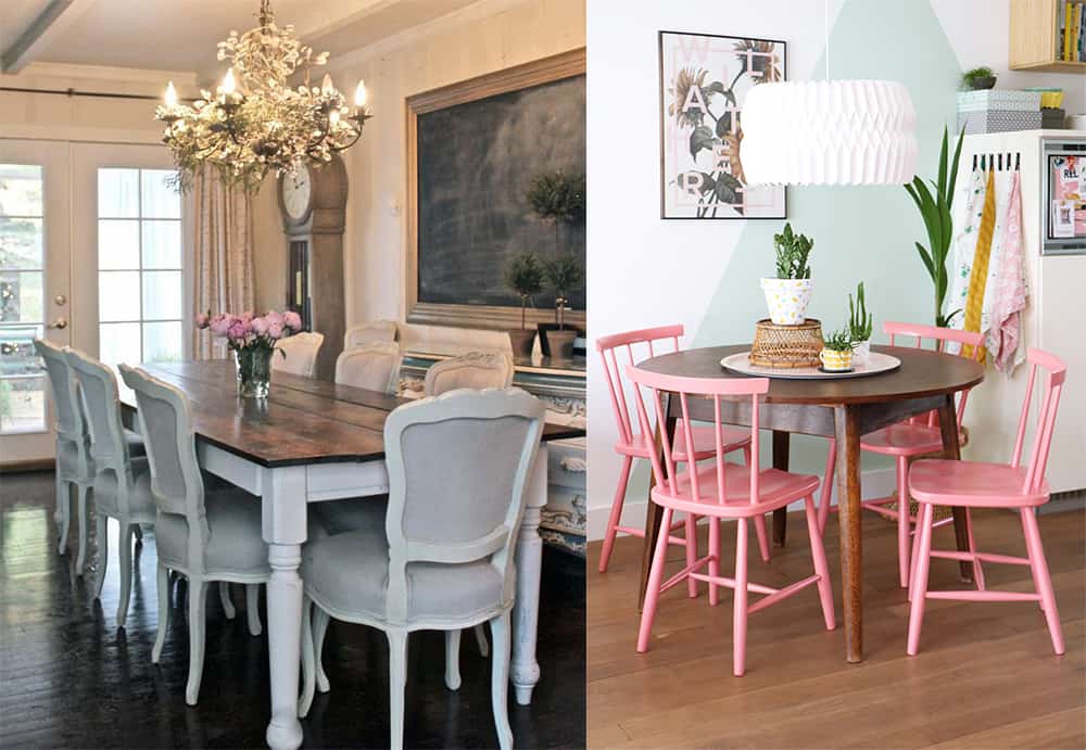 retro dining room decorating ideas